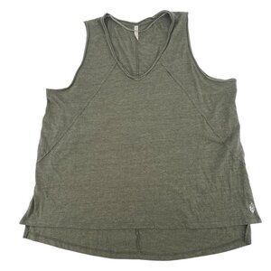 Free People Movement Size XS City Vibes Oversized Tunic Tank Top Green